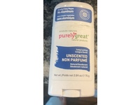 Purely Great Natural Deodorant, Unscented, 2.64 fl oz/75 g - Image 3