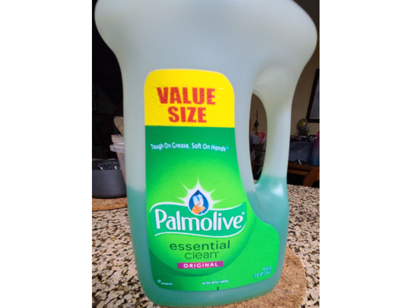 Palmolive Essential Clean Dishwashing Liquid Dish Soap, Original, 90 fl oz