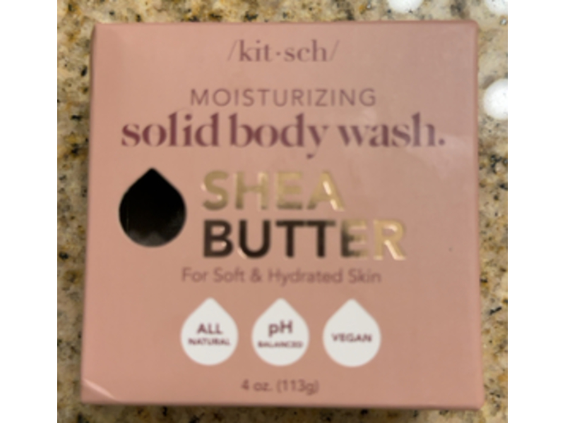 Kitsch Moisturizing Solid Body Wash, Shea Butter, 4 oz/113 g