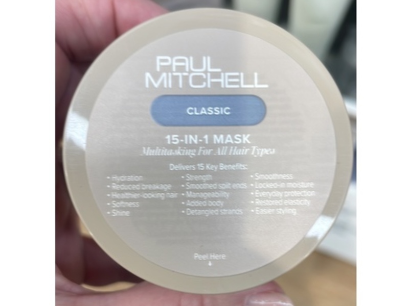 Paul Mitchell 15-In-1 Multitasking Hair Mask, Classic, 2 oz/60 g