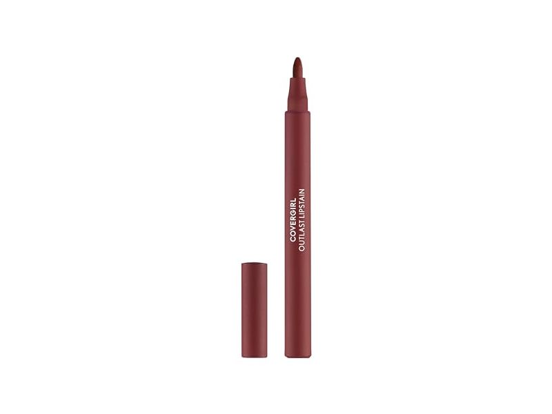 Covergirl Outlast Lipstain, 45 Brazen Raisin, 0.05 fl oz/1.7 mL