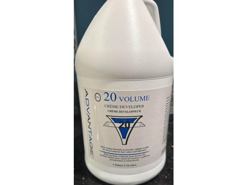 Advantage Creme Developer, 20 Volume, 3.78 L