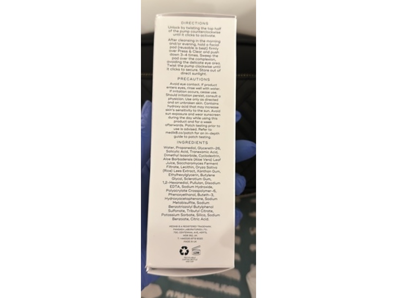 Medik8 Press & Clear Exfoliating Tonic, 5 fl oz/150 mL