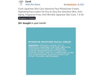 Curel Intensive Moisture Facial Cream, 1.4 oz/40 g - Image 4