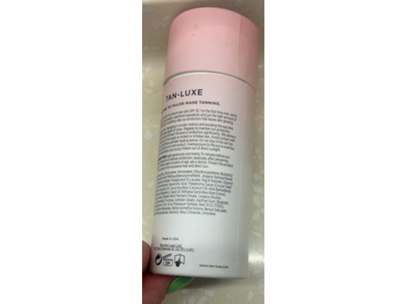 Tan Luxe Super Glow Hyaluronic Self Tan Serum, SPF 30, 1.01 fl oz/30 mL