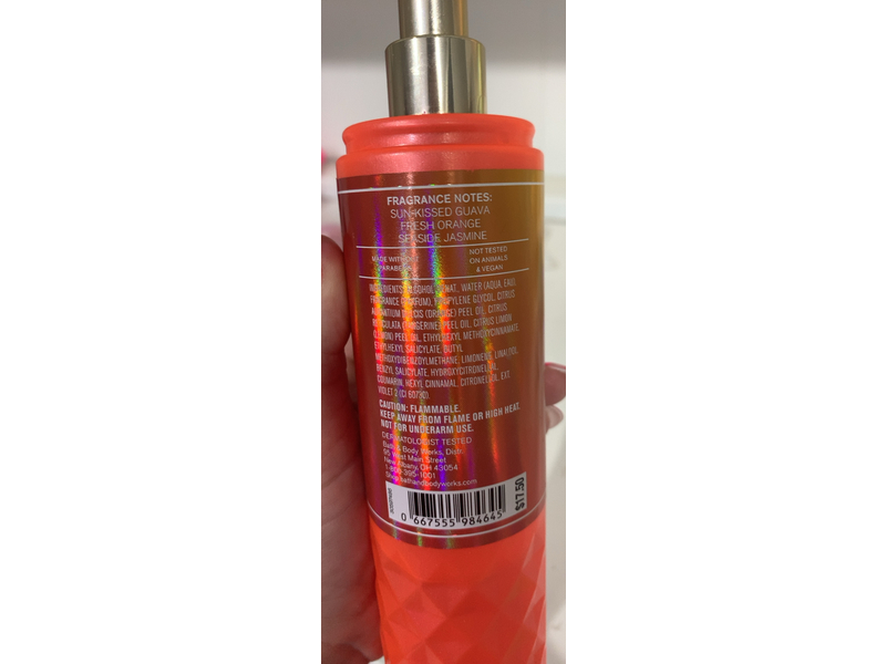 Bath & Body Works Fine Fragrance Mist, Fiji Sunshine Guava-Tini, 8 fl oz/236 mL