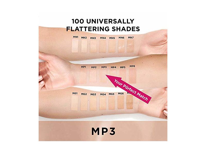 PÜR 4-in-1 Love Your Selfie Longwear Foundation & Concealer, MP3, 1 Fl Oz