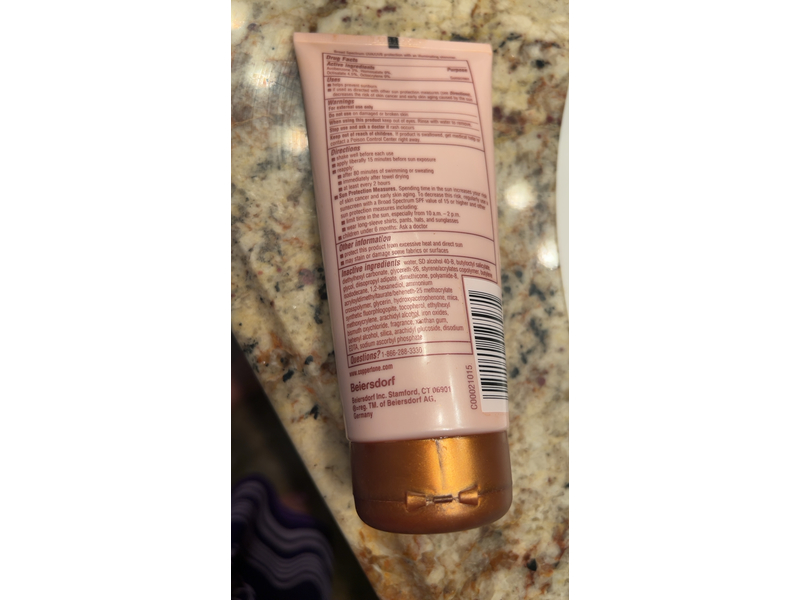 Coppertone Glow Sunscreen Lotion With Shimmer, SPF 50, 5 fl oz/148 mL