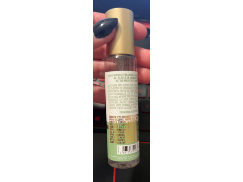 Bath & Body Works Stress Relief Essential Oil Mist, Eucalyptus + Spearmint, 1 fl oz/29 mL