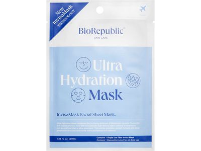 BioRepublic Ultra Hydration InvisaMask Sheet Mask, 1.05 fl oz/31 mL