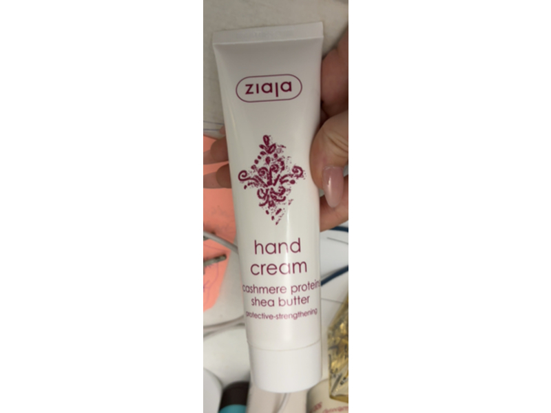 Ziaja Cashmere Protein Hand Cream, Shea Butter, 3.5 fl oz/100 mL