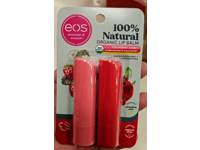 Ecos Natural Organi Lip Balm Duo, Strawberry Sorbet & Pomegranate Raspberry, 0.14 fl oz/4 g - thumbnail 2