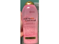 OGX Sensitive+ Body Scrub, Rose Water & Pink Sea Salt, 19.5 fl oz/577 mL - Image 3