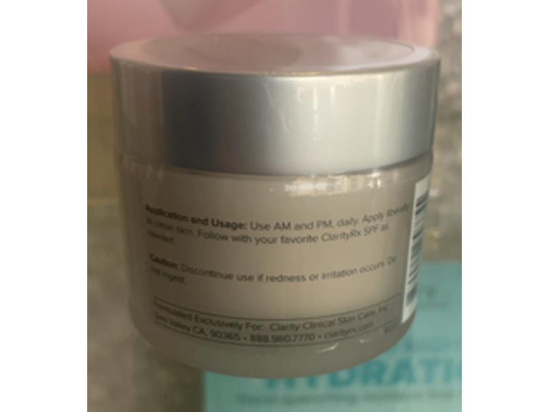 ClarityRx C-Results Vitamin C Hydrating Antioxidant Cream, Brighten & Replenish, 1.7 oz/50 g