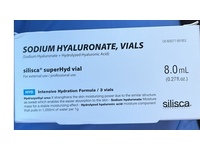 Silisca SuperHyd Vials, Sodium Hyaluronate, 0.27 fl oz/8 mL, 3 Count - thumbnail 2