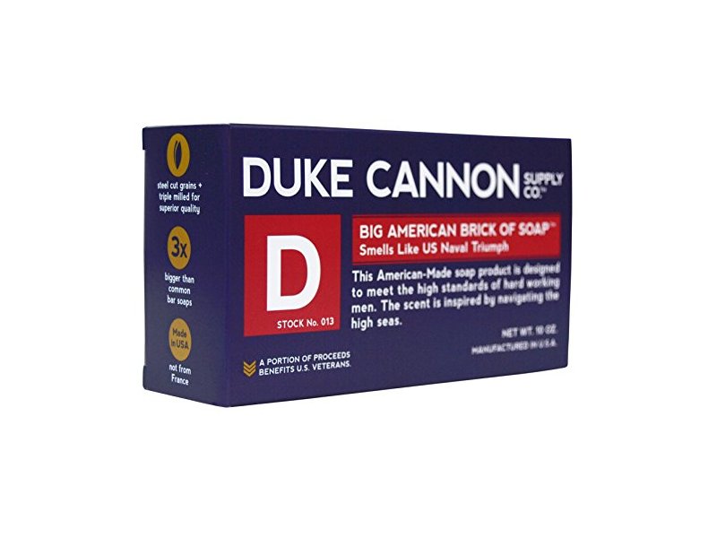 Duke Cannon Supple Co. Men's Bar Soap, 10 oz