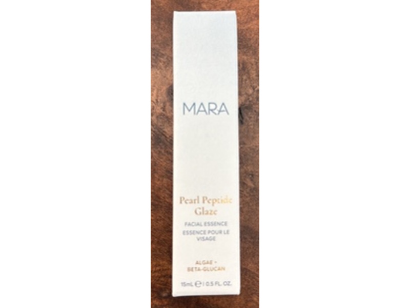 Mara Deluxe+ Pearl Peptide Glaze Facial Essence, Algae + Beta-Glucan, 0.5 fl oz/15 mL