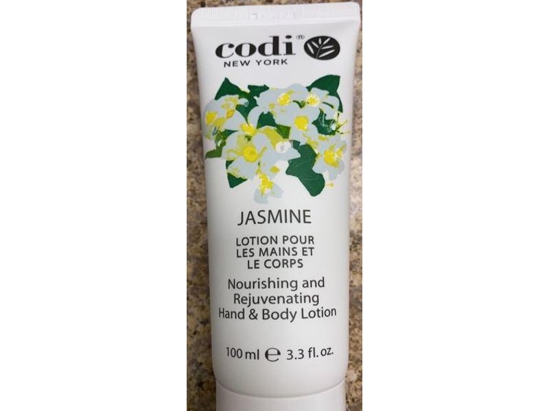 Codi Nourishing & Rejuvenating Hand & Body Lotion, Jasmine, 3.3 fl oz/100 mL