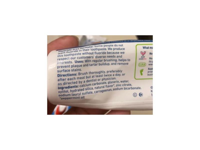 Tom's Of Maine Antiplaque & Whitening Toothpaste, Peppermint, Fluoride-Free