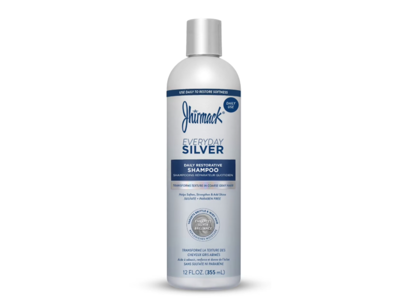 Jhirmack Everyday Silver Daily Restorative Shampoo, 12 fl oz/355 mL