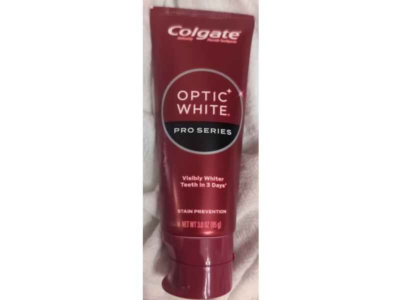 Colgate Optic White Toothpaste, Pro Series, 3.0 oz/85 g