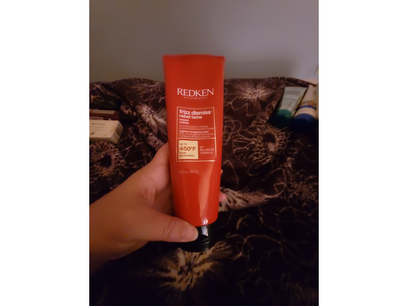 Redken Frizz Dismiss Rebel Tame Leave-In Smoothing Control Cream, 8.5 Fl oz/250 ml