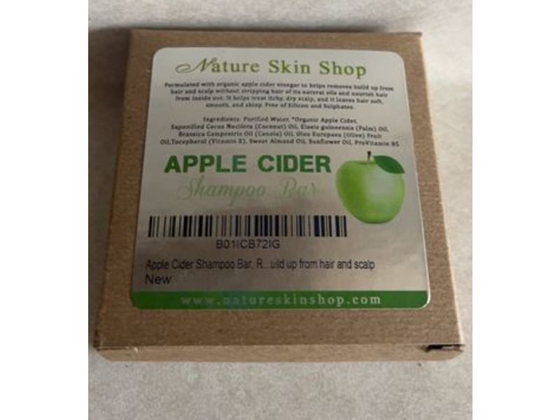 Nature Skin Shop Shampoo Bar, Apple Cider