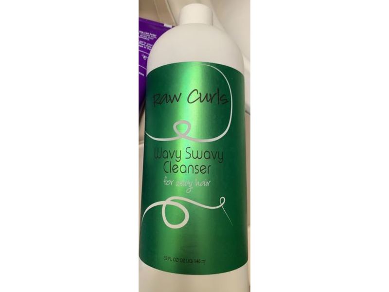 Raw Curls Wavy Swavy Cleanser, 32 fl oz/946 mL