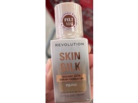 Makeup Revolution Skin SIlk Radiant Satin Serum Foundation, F13.7NW, 0.77 fl oz/23 mL - thumbnail 2