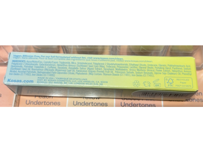 Kosas Revealer Super Creamy + Brightening Concealer, Tone 7.8 N, 0.18 fl oz/5.3 mL