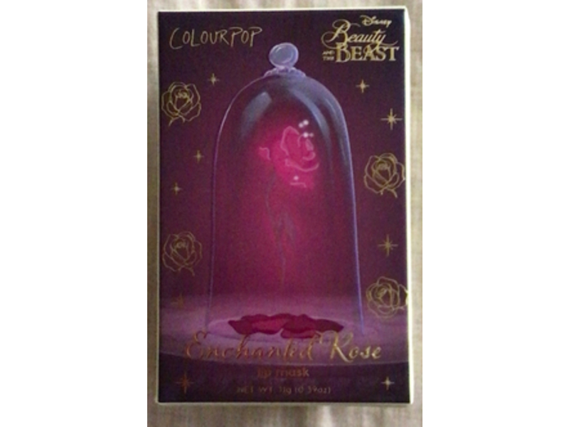 Colourpop Disney Beauty & The Beast Lip Mask, Enchanted Rose, 0.39 oz/11 g