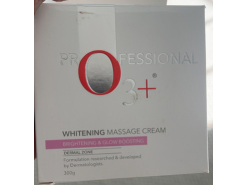 O3+ Professional Whitening Massage Cream, 300 g