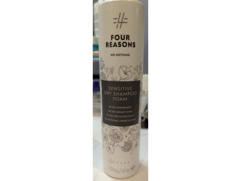 No Nothing Sensitive Dry Shampoo Foam, 6.1 oz/173.6 g