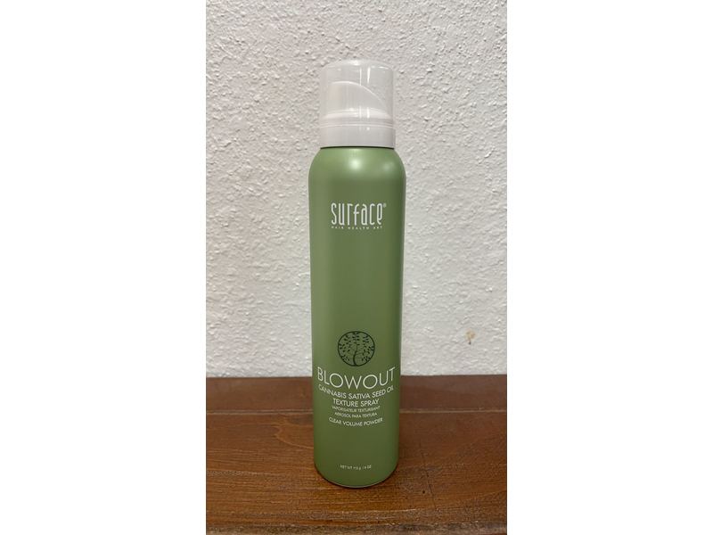 Surface Blowout Cannabis Sativa Seed Oil Texture Spray, 4 oz