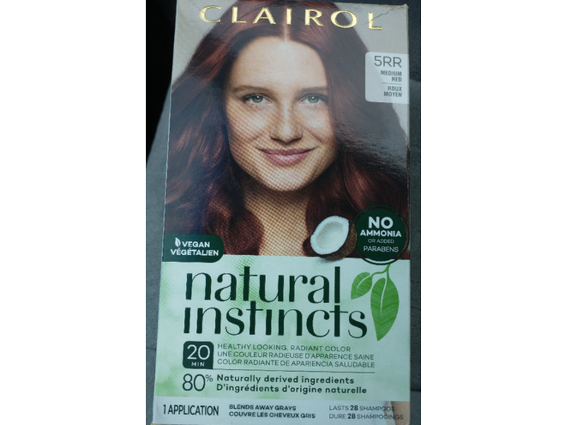 Clairol Natural Instincts Hair Color, 5RR Medium Red
