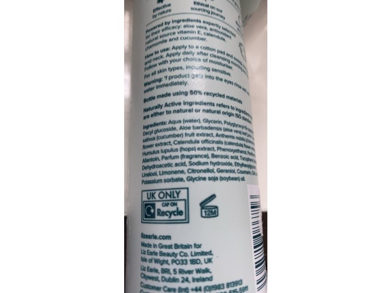 Liz Earle Instant Boost Skin Tonic, 6.7 fl oz