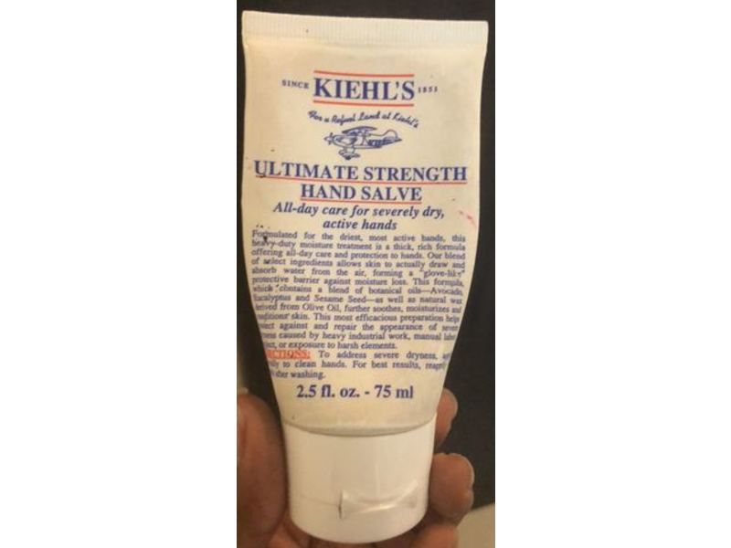 Kiehl's Since 1851 Ultimate Strength Hand Salve, 2.5 fl oz / 75 mL
