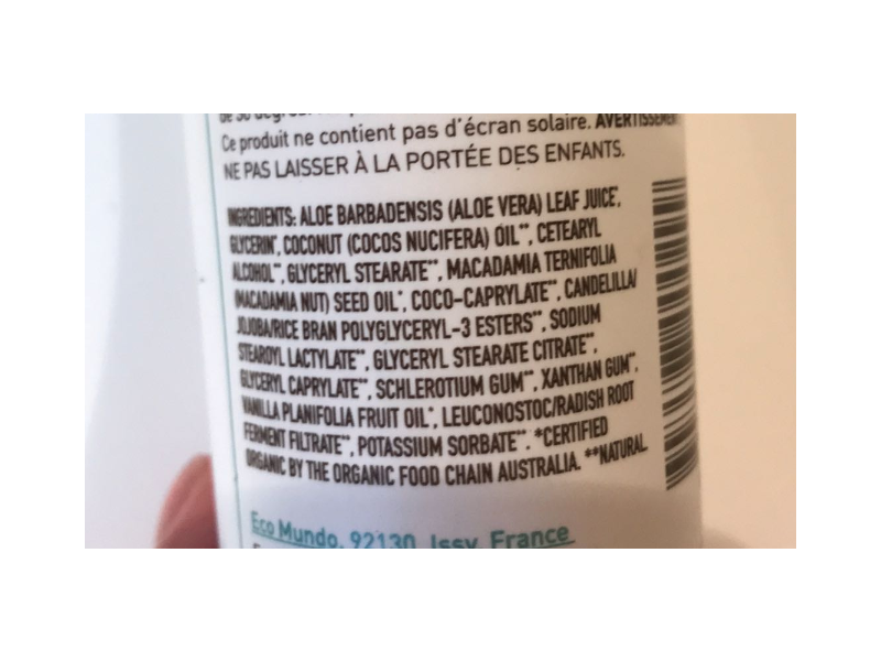 Eco By Sonya Driver Coconut Body Milk, 12.68 fl oz/375 mL