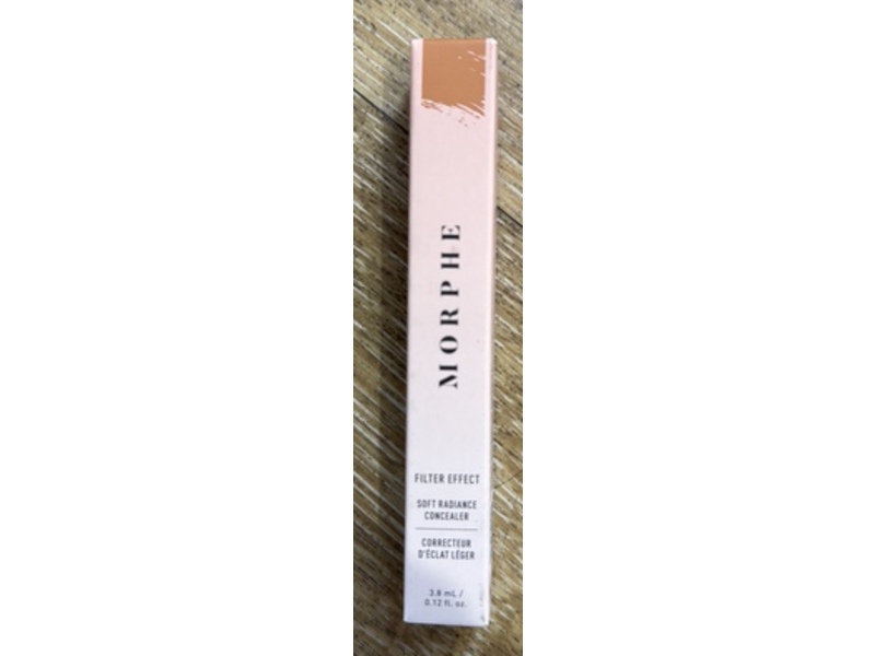 Morphe Filter Effect Soft Radiance Concealer, Tan 24, 0.12 fl oz/38 mL