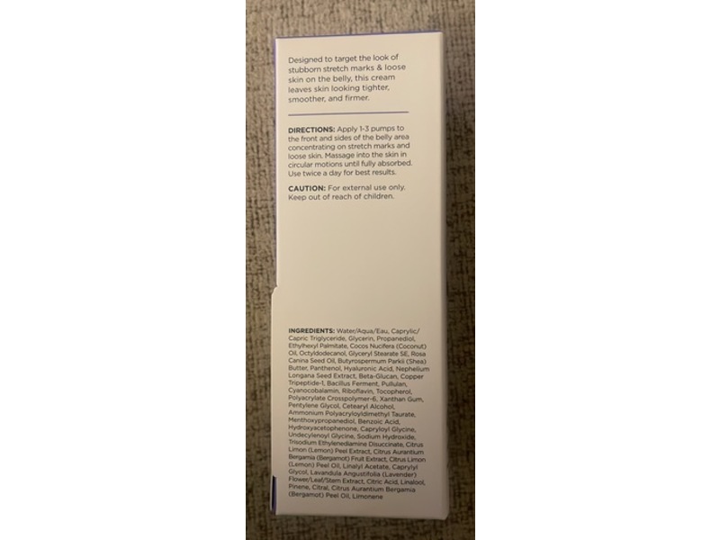 Gopure Tighten & Smooth Belly Cream, 4.25 fl oz/125 mL