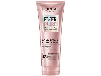 L'Oreal Paris Ever Pure Bond Repair Conditioner, 11% Bonding Care Complex + Citric Acid, 6.8 fl oz/200 mL