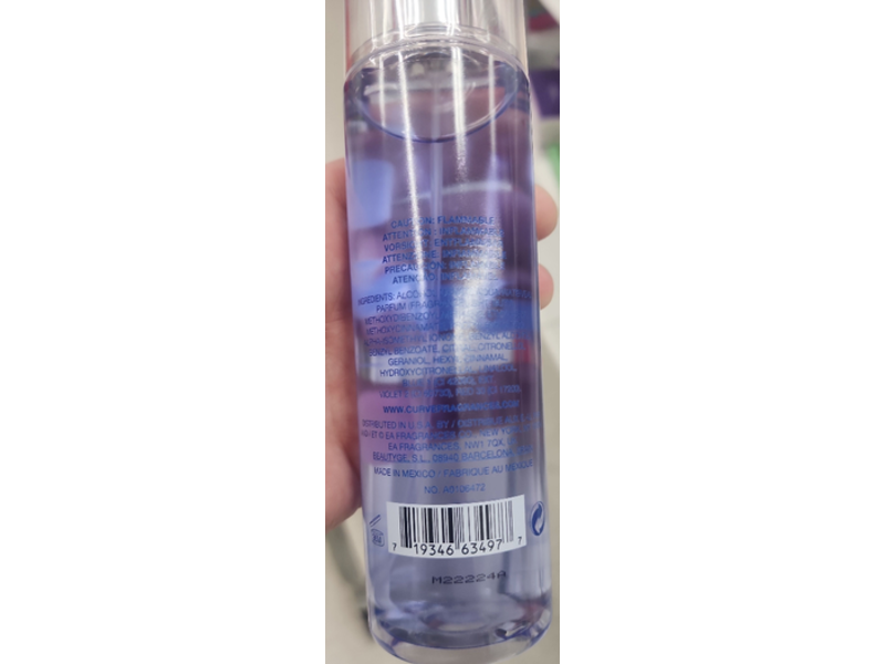 Liz Claiborne Curve Body Mist, 8 fl oz/236 mL