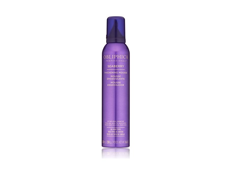 Obliphica Professional Thickening Mousse, Seaberry, 8.4 oz/238 mL