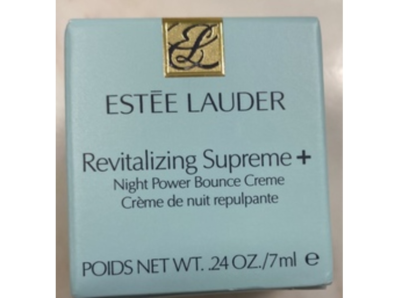 Estee Lauder Revitalizing Supreme+ Night Power Bounce Creme, 0.24 oz/7 mL