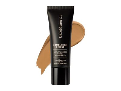 Bare Minerals Complexion Rescue Natural Matte Tinted Moisturizer, Spice 08, SPF 30, 1.18 fl oz/35 mL