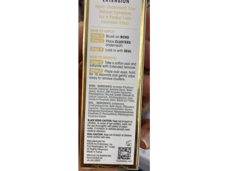 VLuxe Extended Mini Bond & Seal Lash Adhesive Set, Black Mini