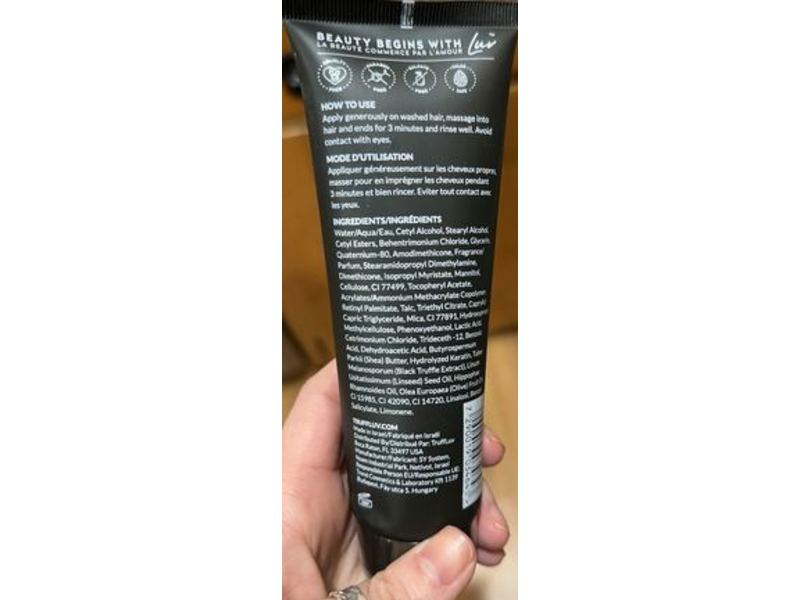 TruffLuv Indulge Truffle Mask, Black Truffle Extract, 4.23 fl oz/125 mL