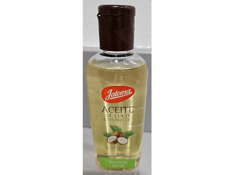 Jaloma Aceite Coconut Oil, 4 fl oz/120 mL