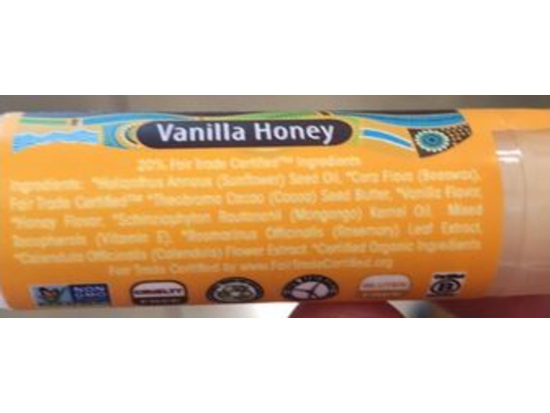 Eco Lips Mongo Kiss Lip Balm, Vanilla Honey, 0.25 oz