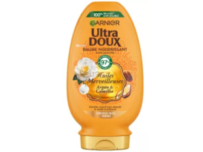 Garnier Ultra Doux Nourishing Conditioner, Argan & Camelia, 250 mL